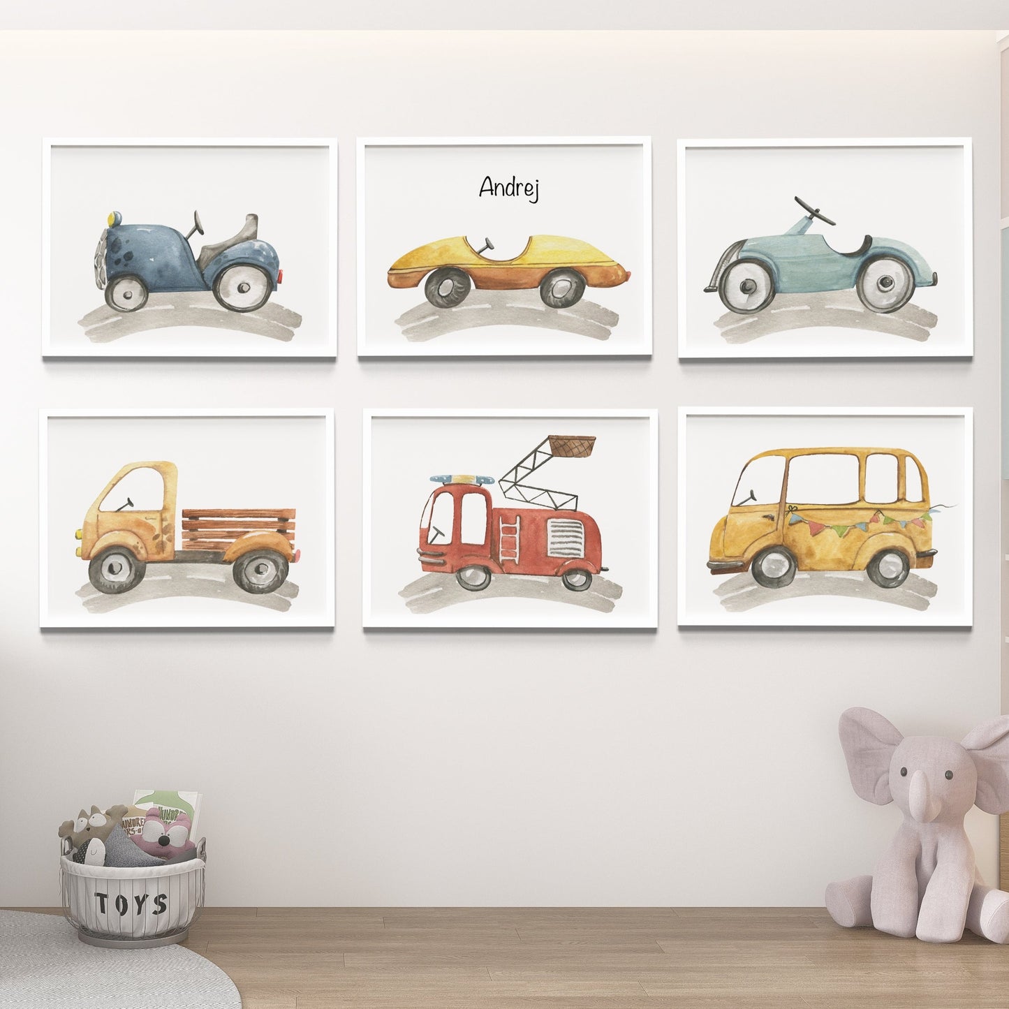 Set od 3 ili 6 automobila