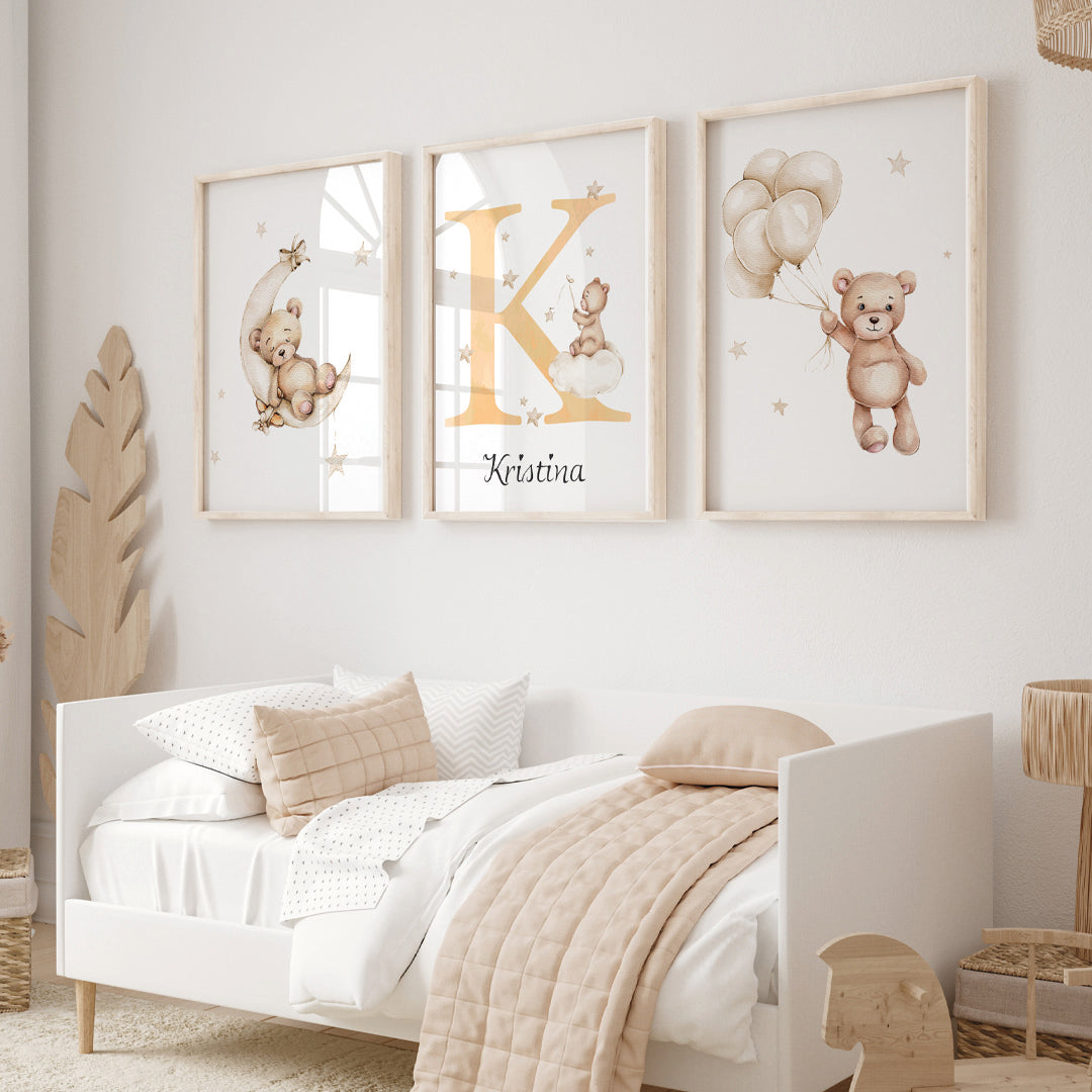 Set uspavni meda sa imenom ŽUTI