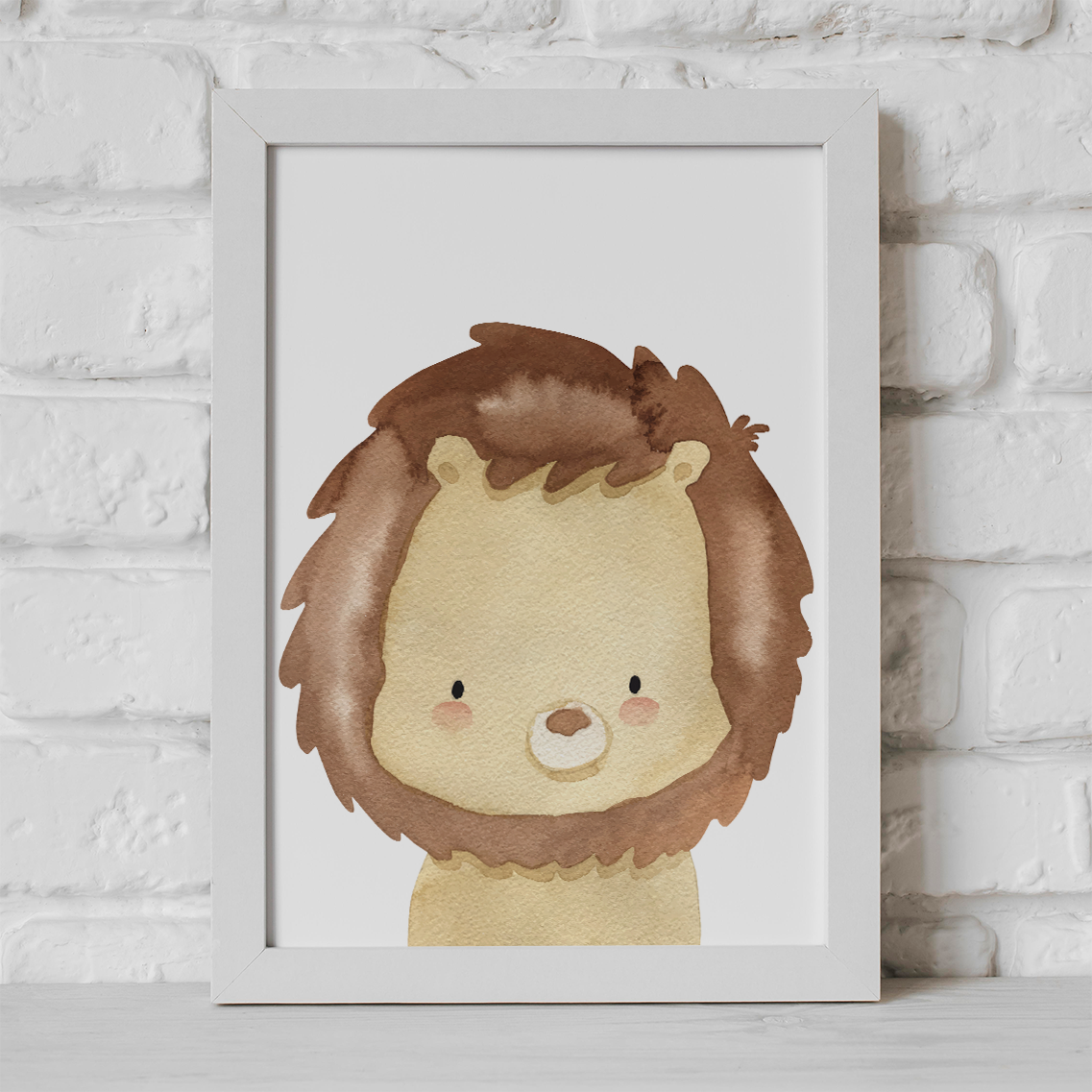 POSTER SAFARI DRUŽINA LAV