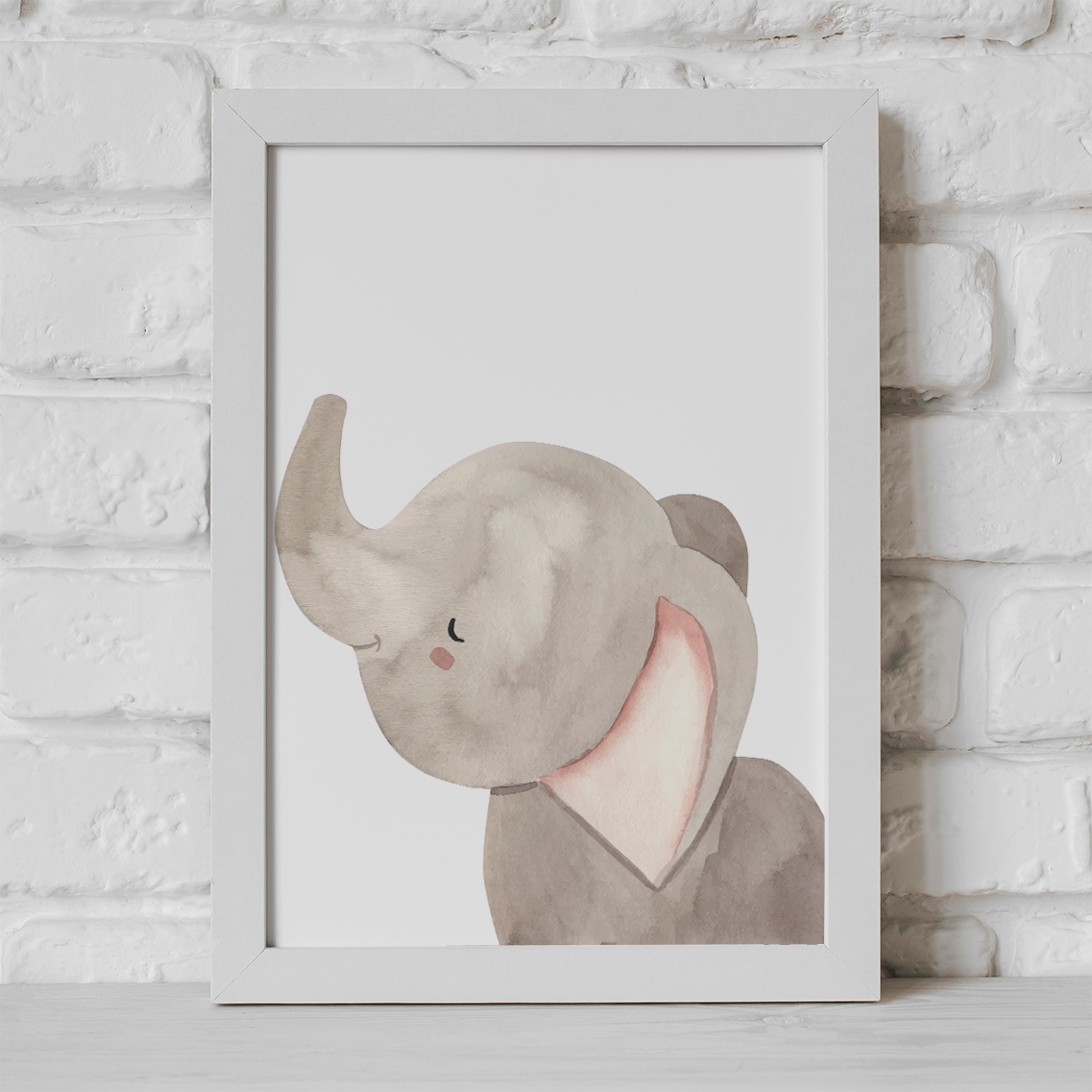 POSTER SAFARI DRUŽINA SLON