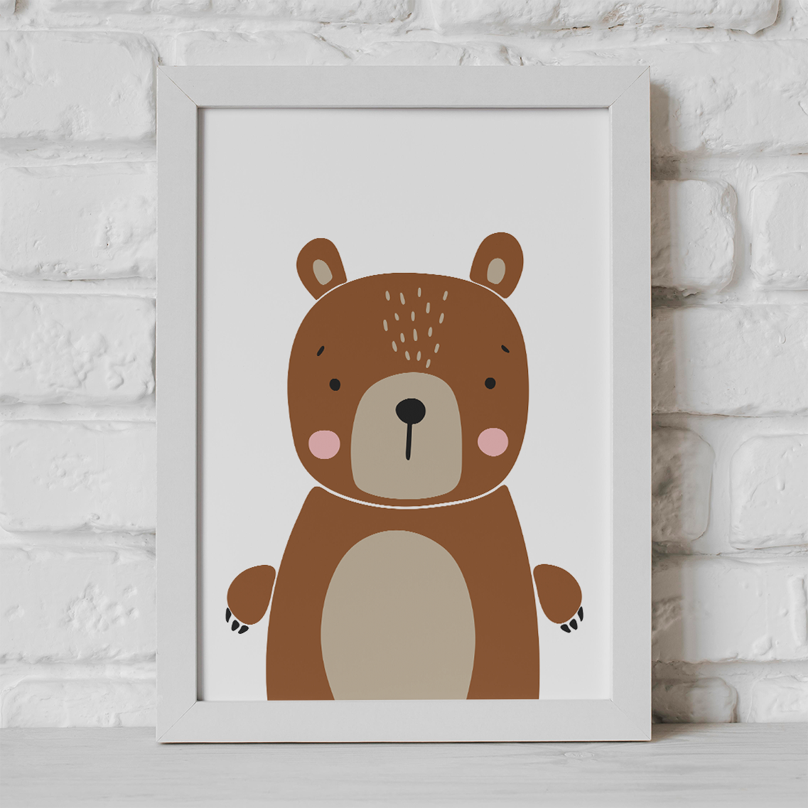 POSTER VESELA ŠUMSKA DRUŽINA MEDA