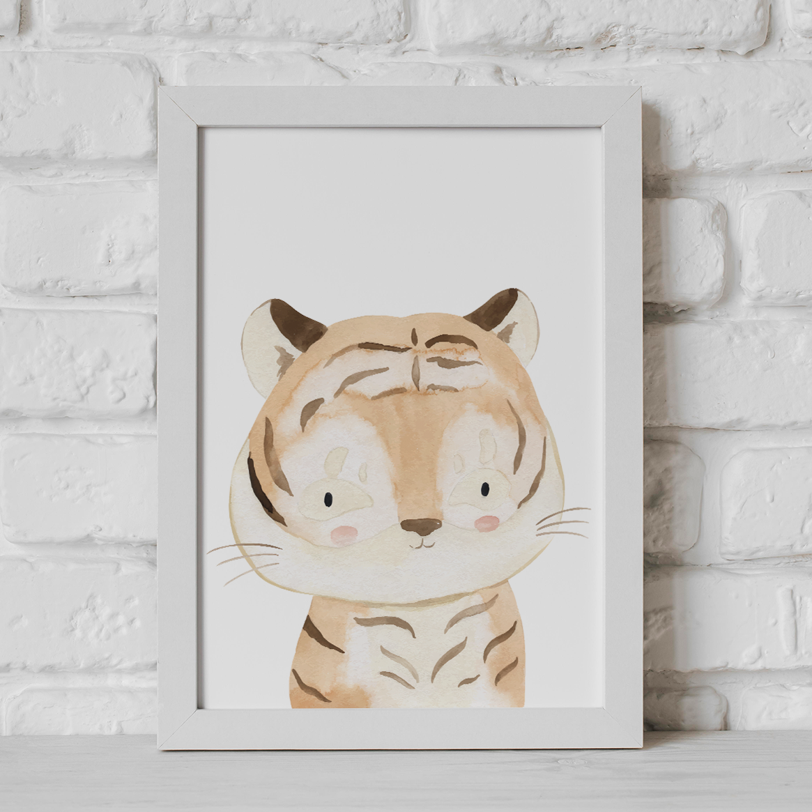 POSTER SAFARI DRUŽINA TIGAR