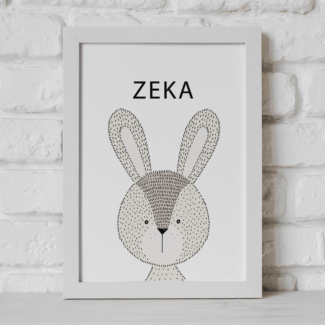 POSTER SKANDINAVSKE ŽIVOTINJICE ZEKA