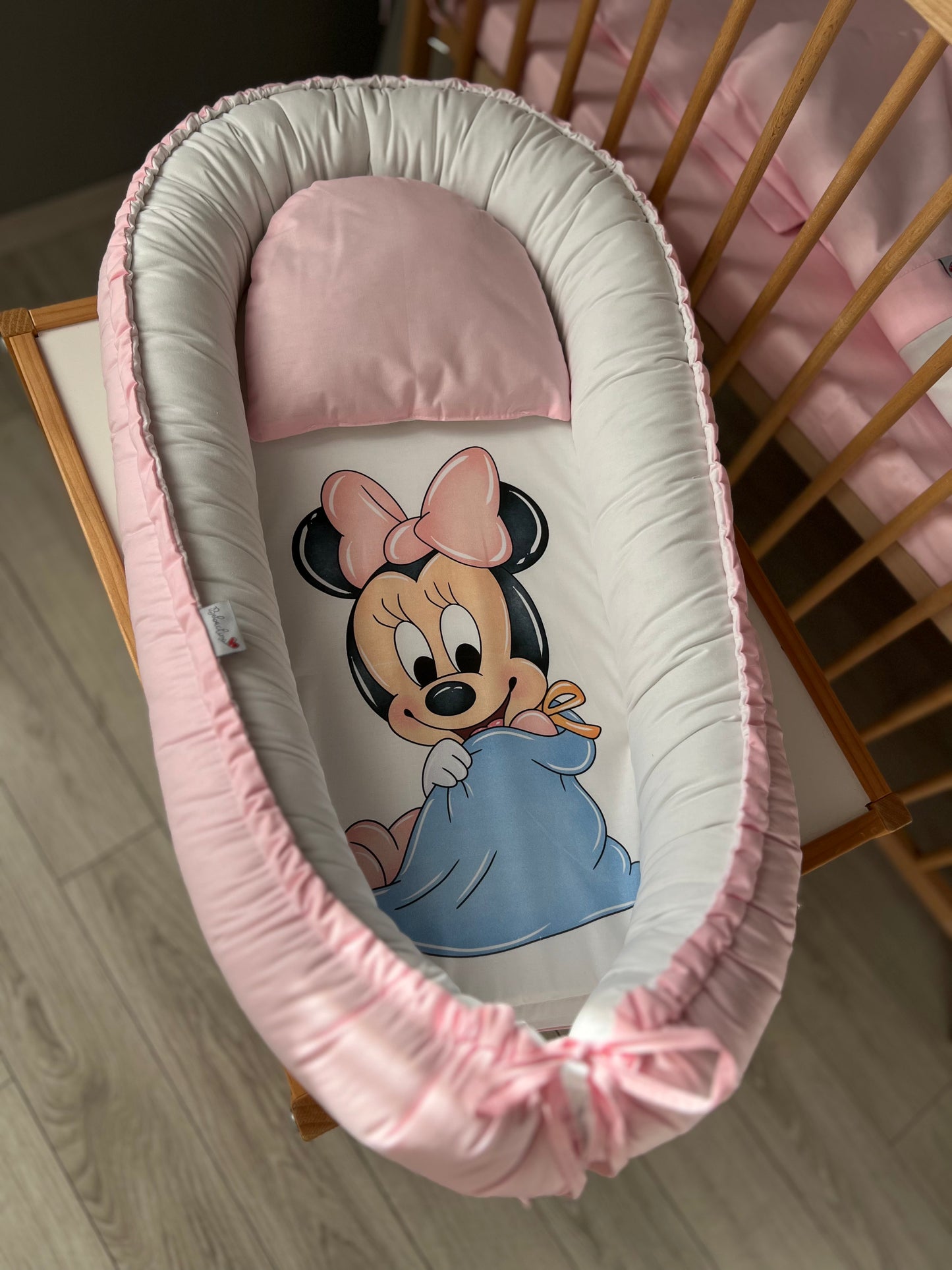 Ogradica i posteljina za krevetac mini