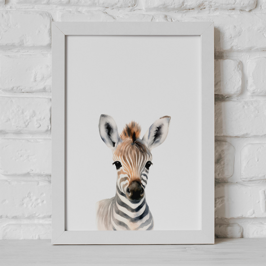 POSTER BEBA ZEBRA